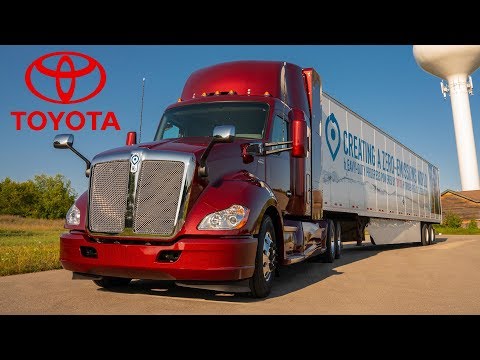 Toyota Fuel Cell Heavy Truck Build Time-lapse