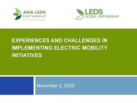 Experiences and challenges in implementing electric mobility initiatives