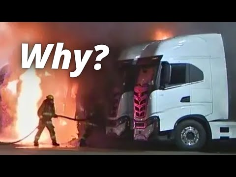 Nikola&#039;s Electric Semi-Truck Fire: &quot;Battery Defect&quot; or &quot;Foul Play&quot;?