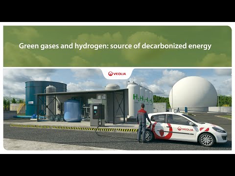 Green gases and hydrogen: source of decarbonized energy | Veolia