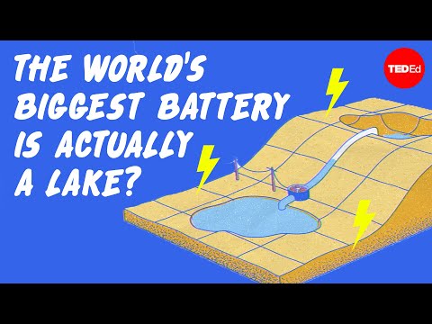 How scientists turn lakes into giant batteries