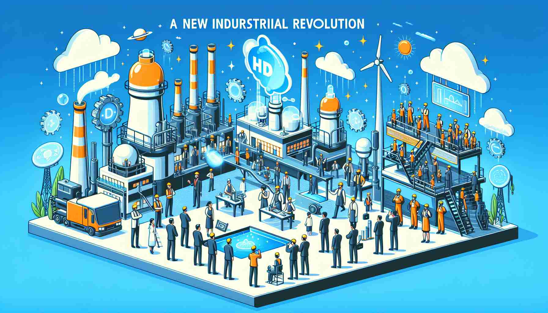 Hydrogen Fuels a New Industrial Revolution