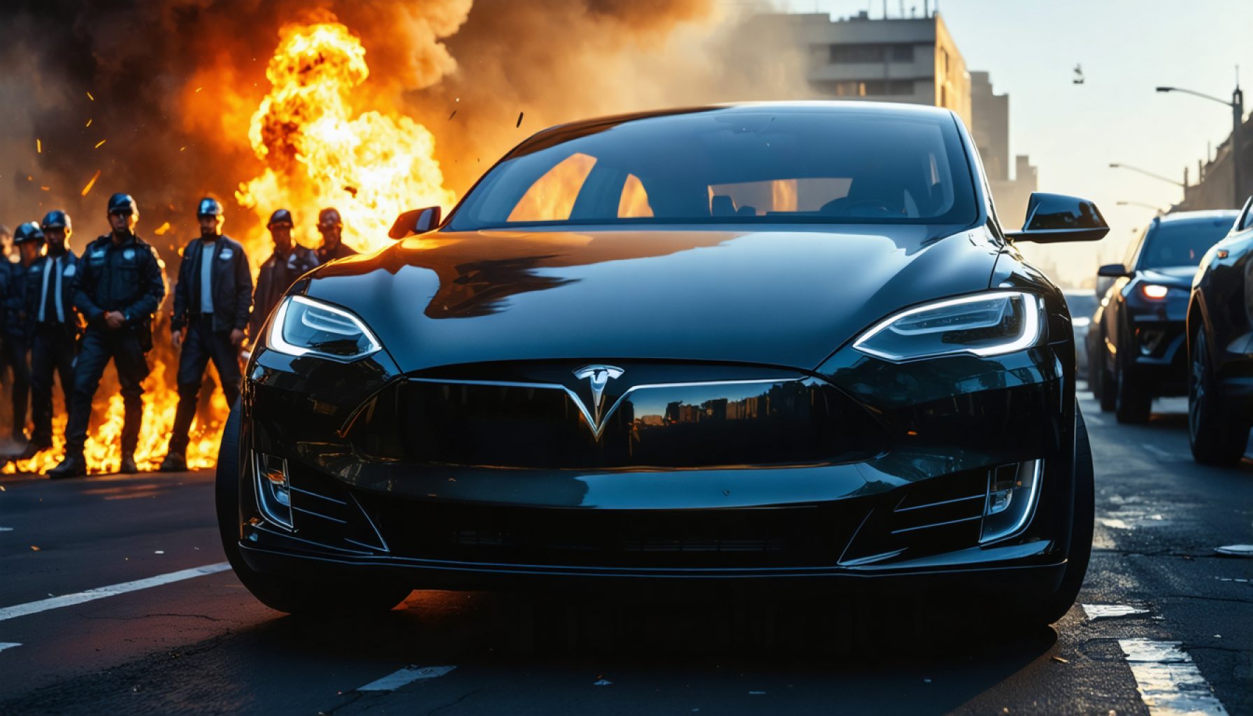 Rising Tensions Erupt in Protests Targeting Tesla: The Backlash Against Elon Musk