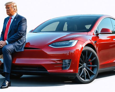 The Unlikely Duo: Trump, Tesla, and a $100K Red Ride