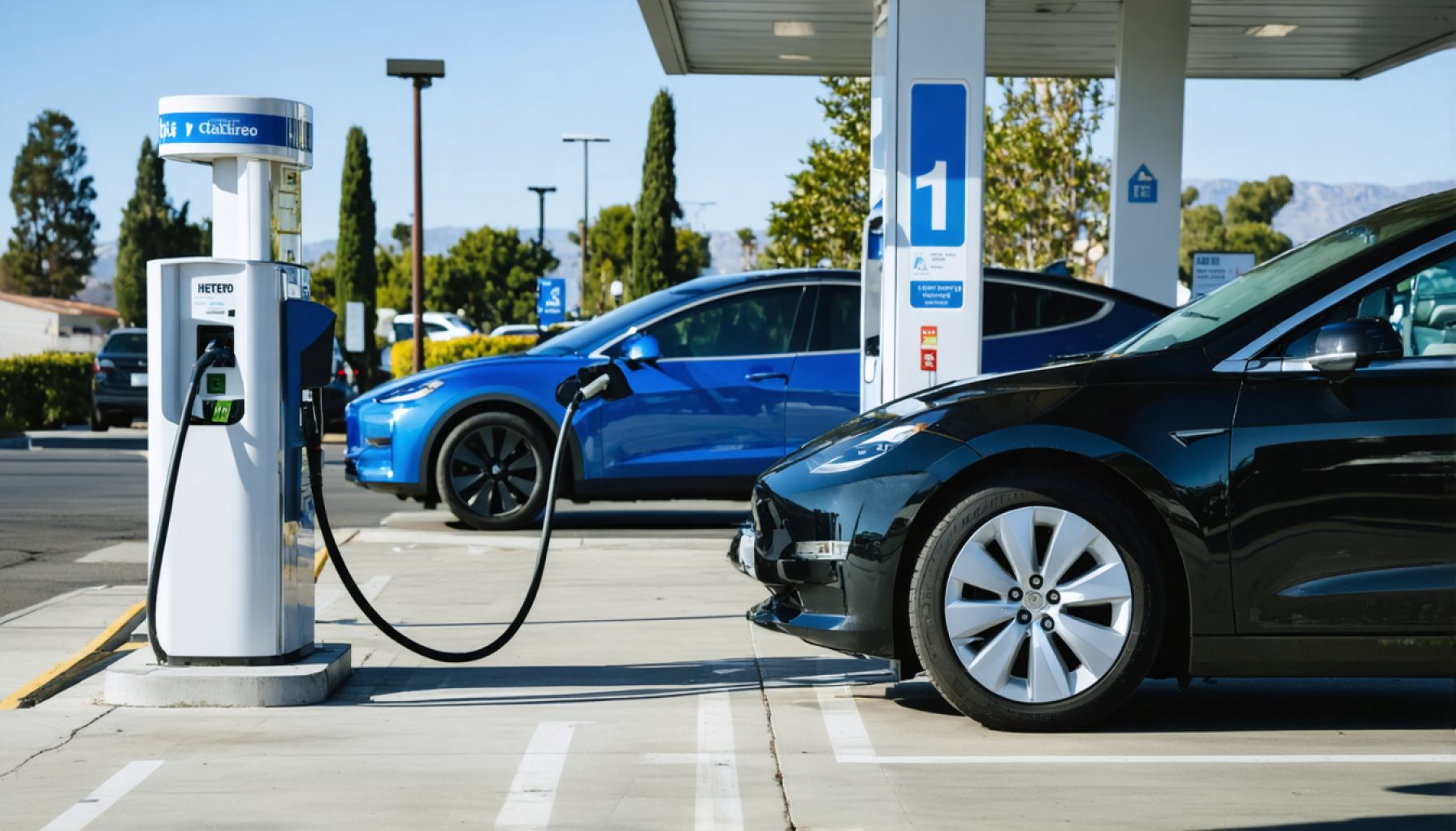 California Surges Ahead: EV Chargers Outnumber Gas Pumps, Marking a Green Milestone